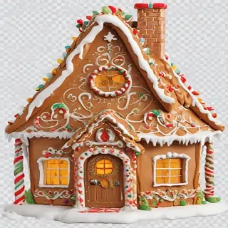gingerbread house png