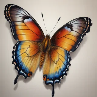 drawing pic of butterfly
