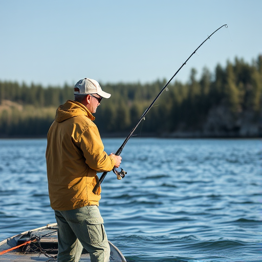 rod in fishing
