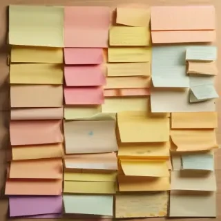 sticky notes png transparent