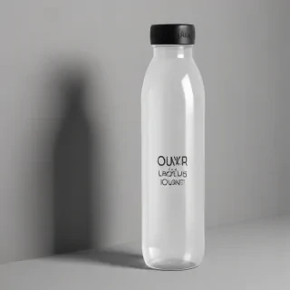 water bottle mockup