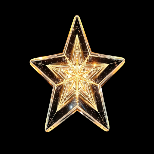 transparent star