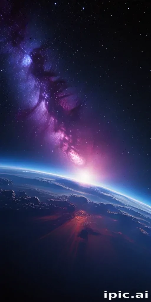 iphone space wallpaper