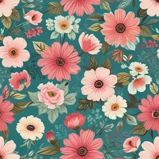 floral computer background