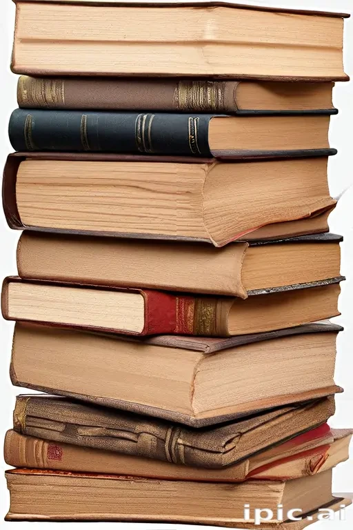 books stacked png