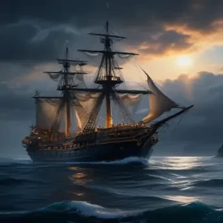 navy background