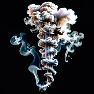 smoke white png