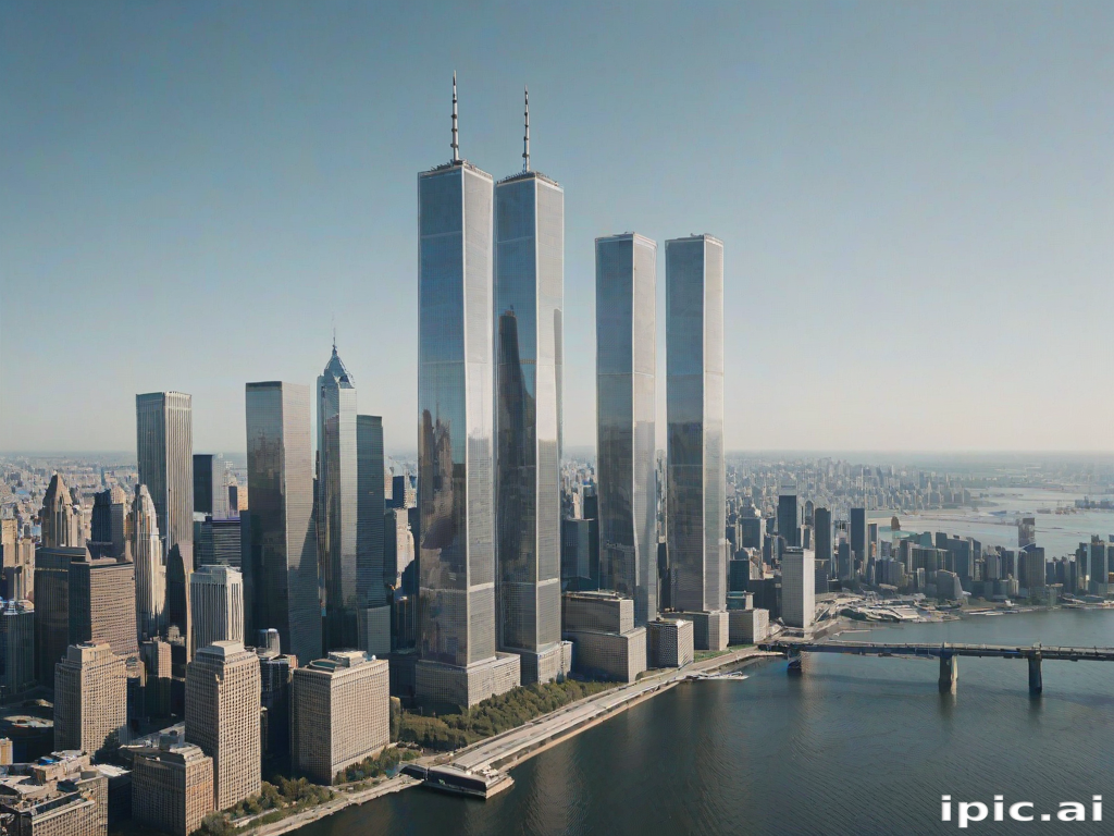 twin towers transparent