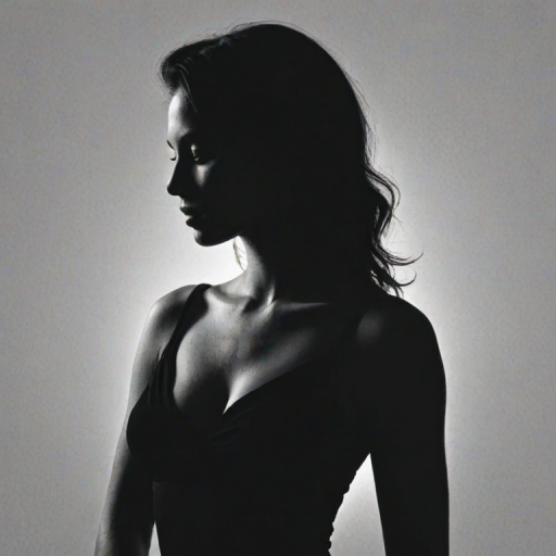 woman silhouette png