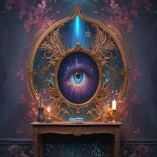 holographic wallpaper