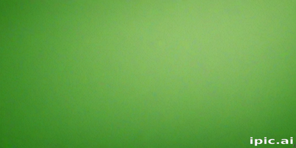 green background