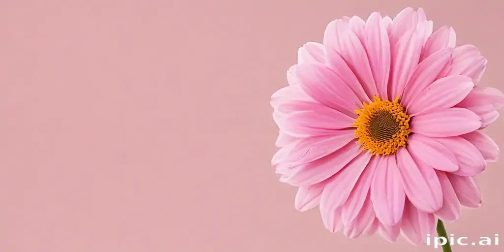 pink flower transparent background