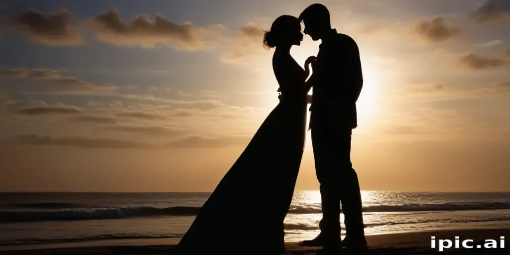 couple silhouette