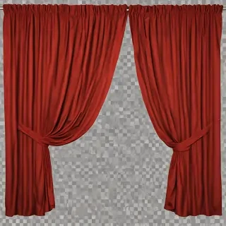 red curtain png