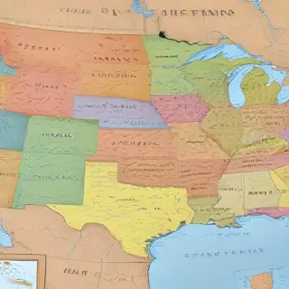 usa map states