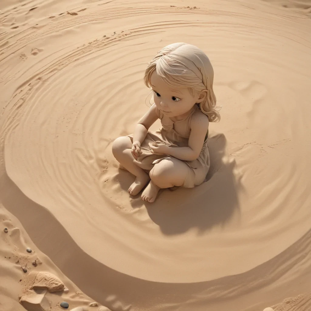 cartoon sand
