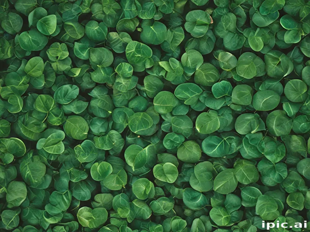 green leaf background