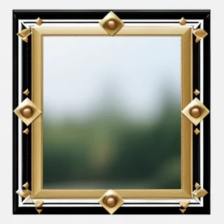 transparent border frame