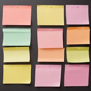 sticky notes png transparent