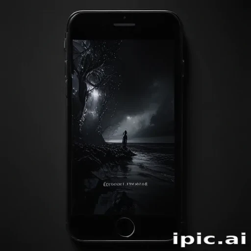 dark phone background