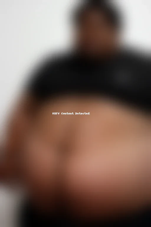 black fat person
