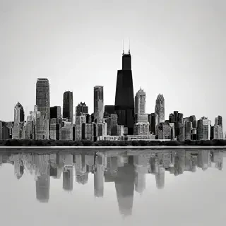 chicago skyline png