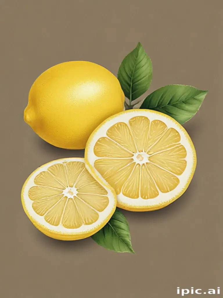 lemon clip art