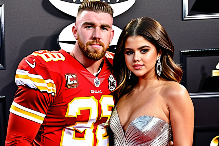 travis kelce selena gomez