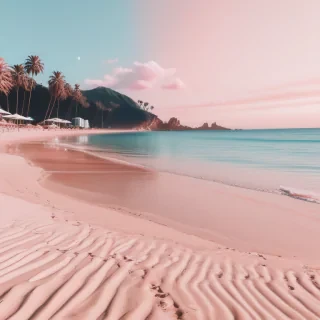 aesthetic beach background