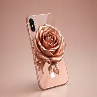rose gold wallpaper iphone