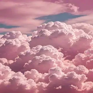 pink cloud background