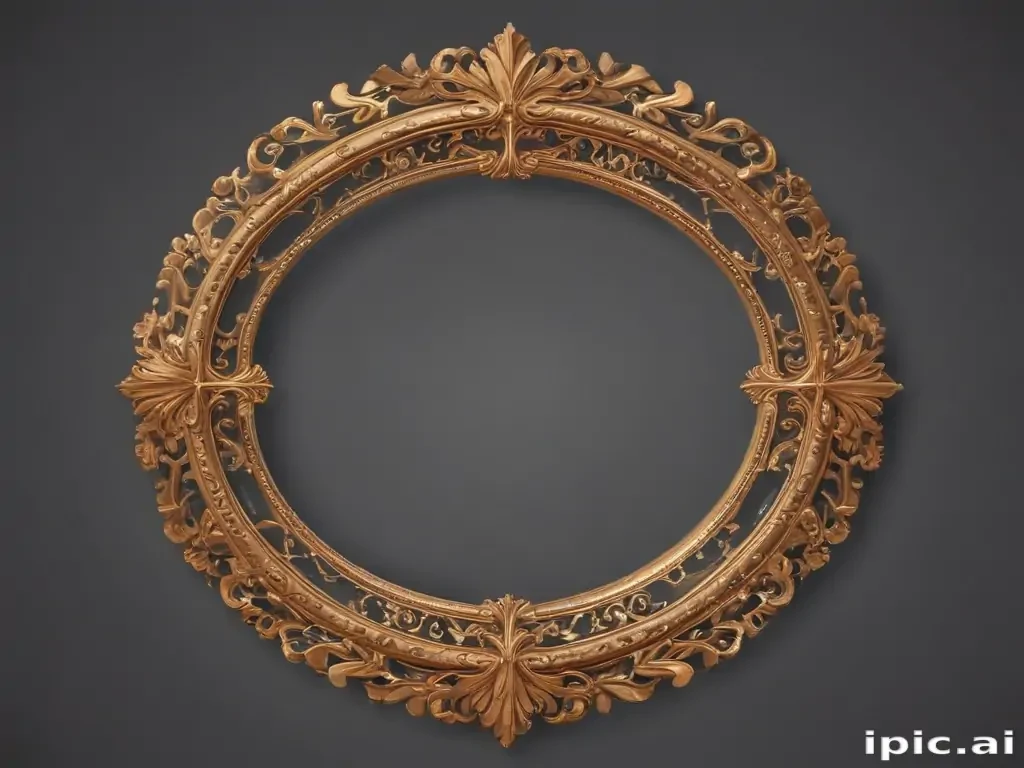 oval frame clipart