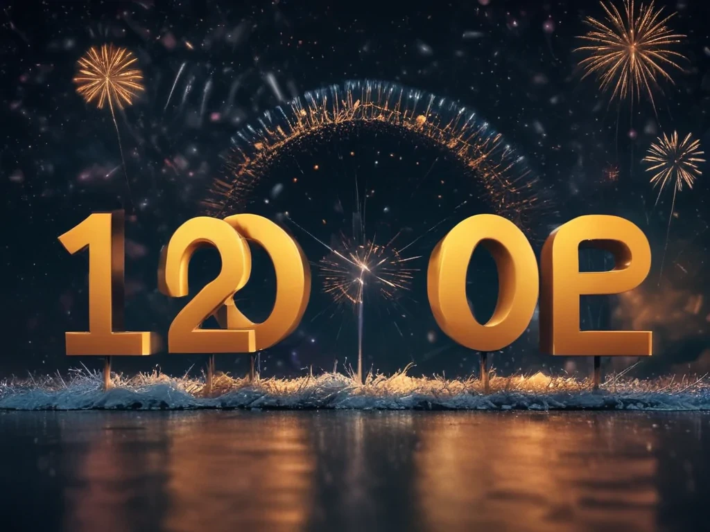 happy new year desktop background
