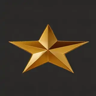 golden star png