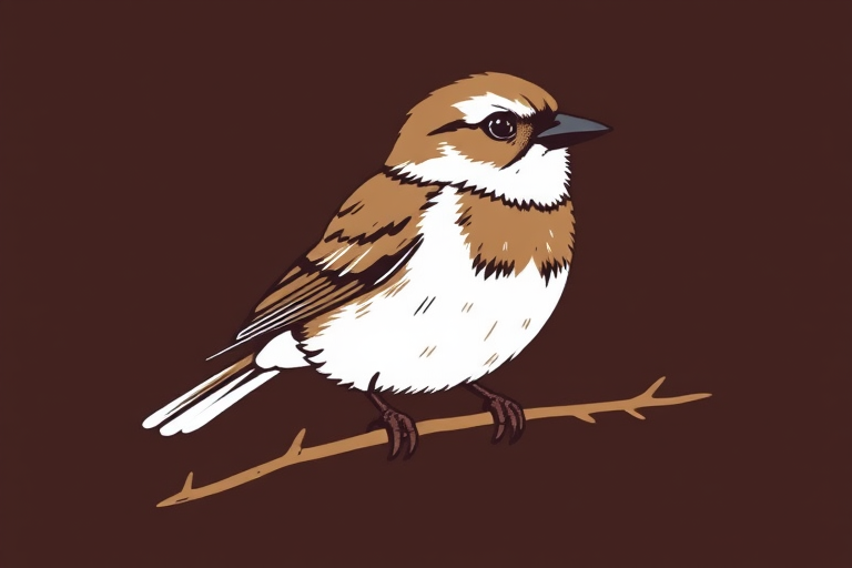 sparrow clipart