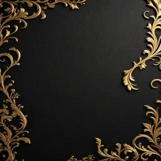 black and gold background