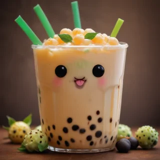 cute boba tea wallpapers