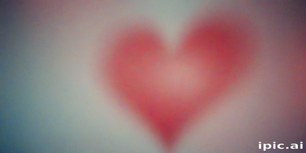 blurry heart