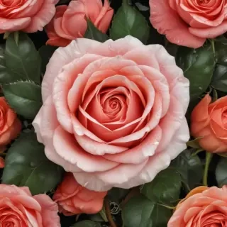 rose border png