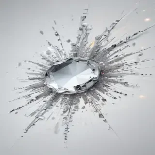 sparkles white background