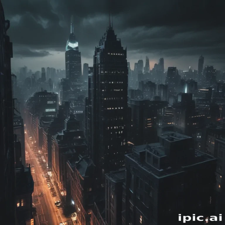 dark city aesthetic