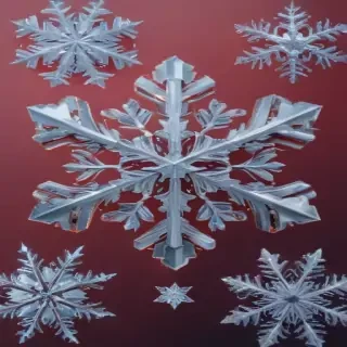 transparent snowflakes png