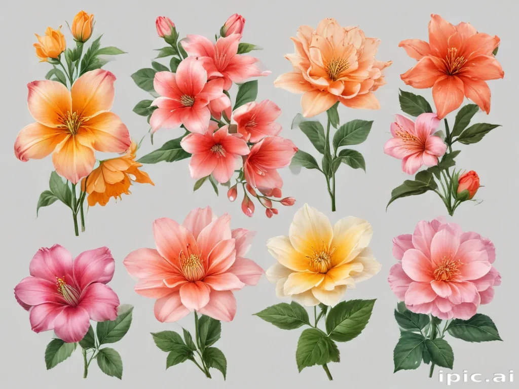 flower clipart transparent background