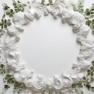 white background aesthetic