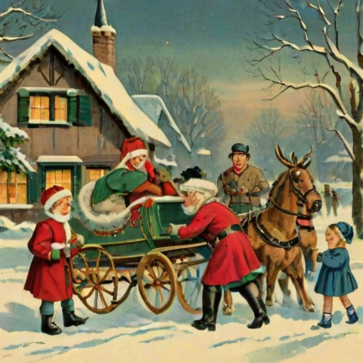 vintage christmas image