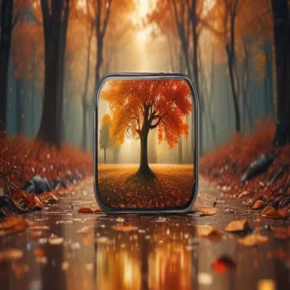iphone wallpaper fall