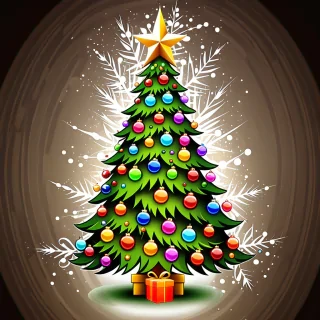 iphone christmas tree wallpaper