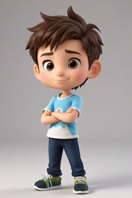 animated boy