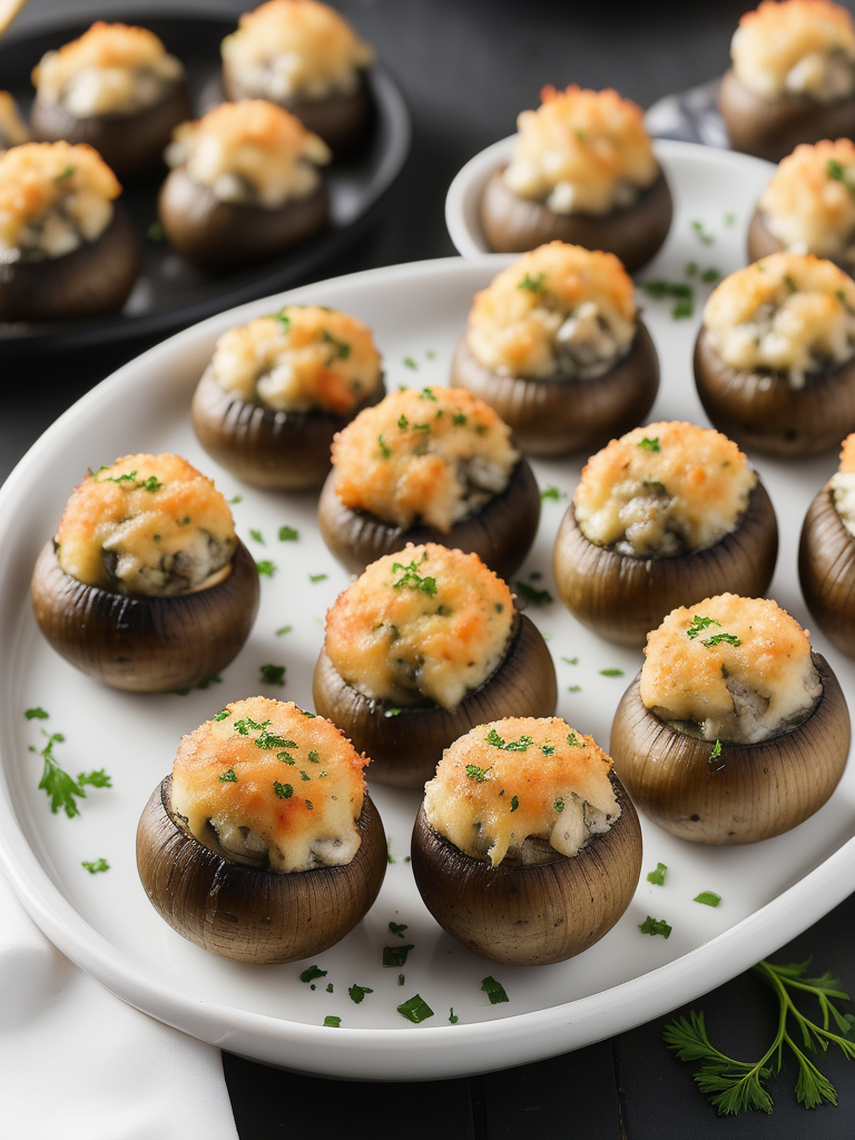 red lobster seafood stuffed mushrooms