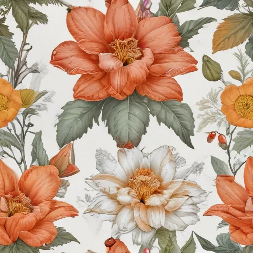 drawing pictures of flowers